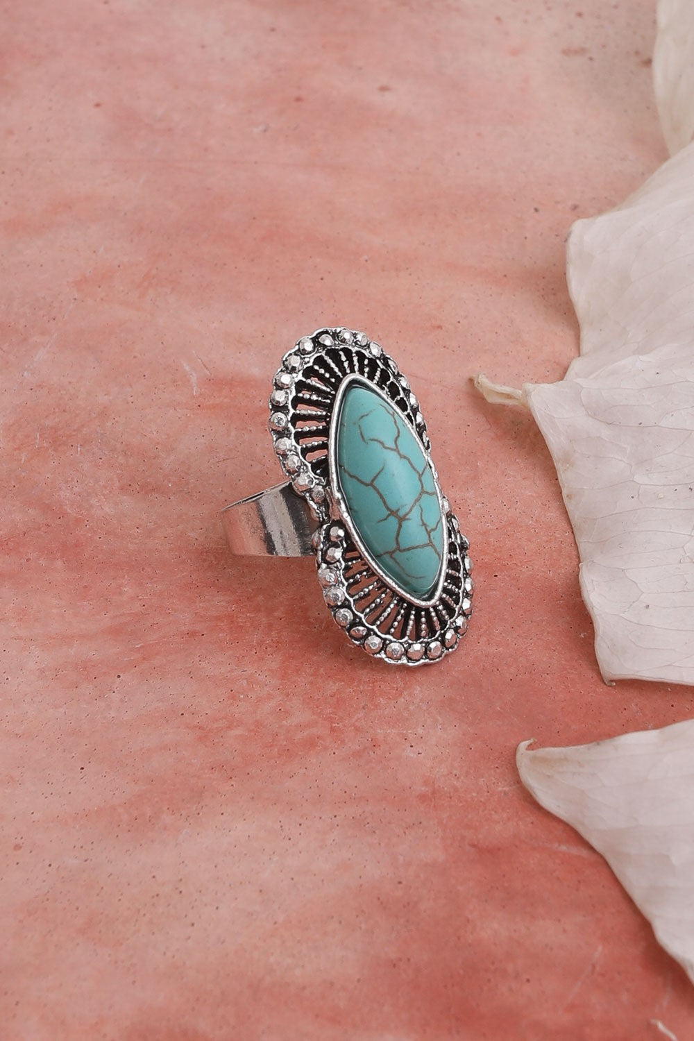 Droplet Turquoise Ring