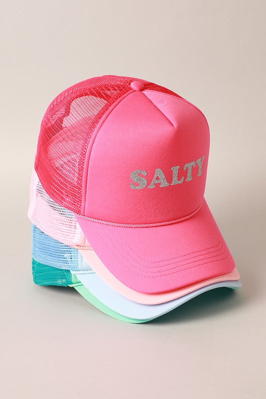 Glitter SALTY Trucker Hat